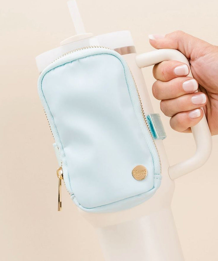 Tumbler Fanny Pack - Aqua