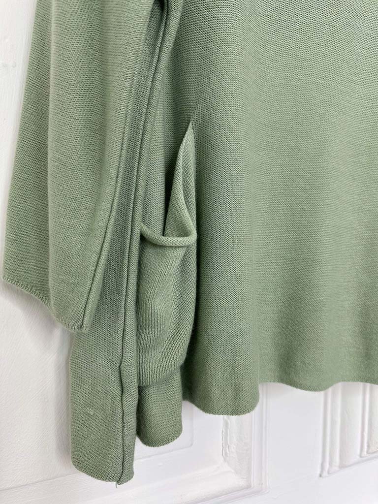 Two Pocket Knit - Sage