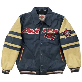 Vintage Avirex Leather Varsity Jacket