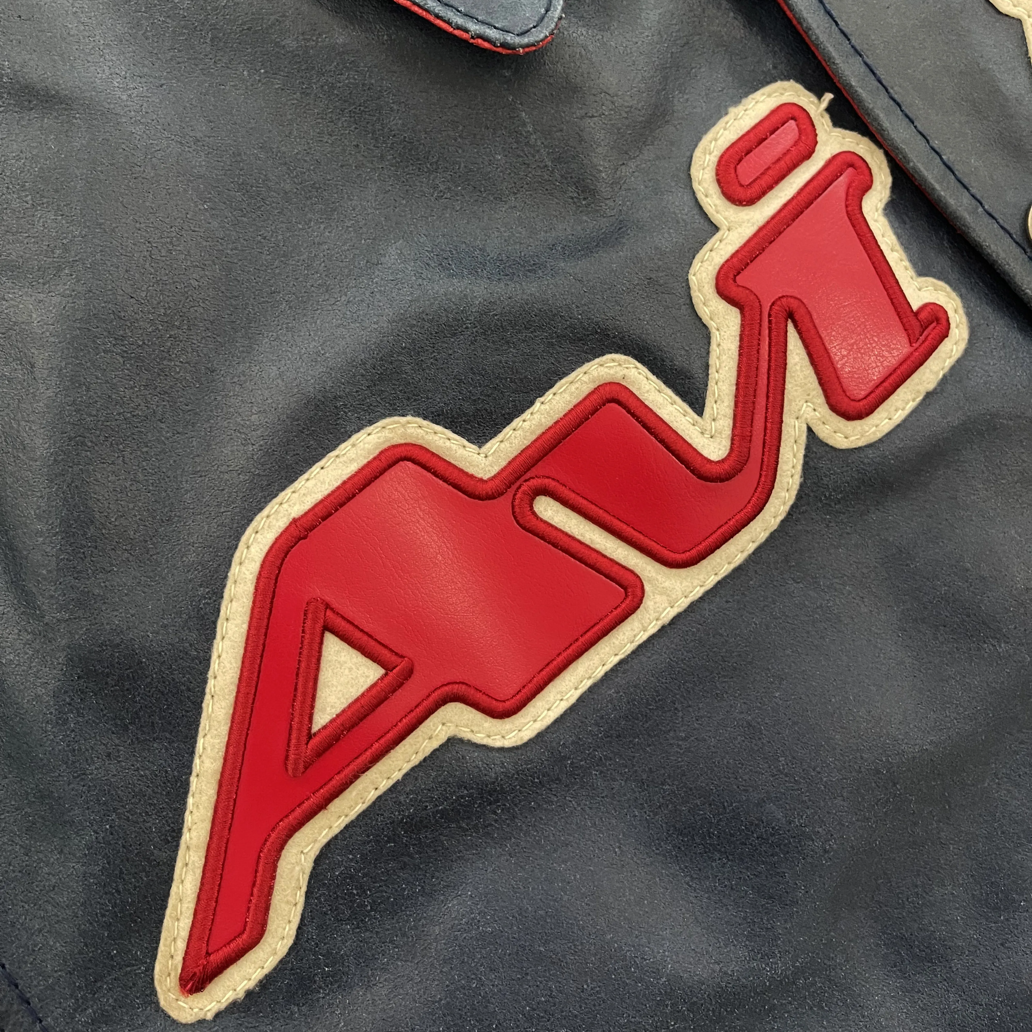 Vintage Avirex Leather Varsity Jacket