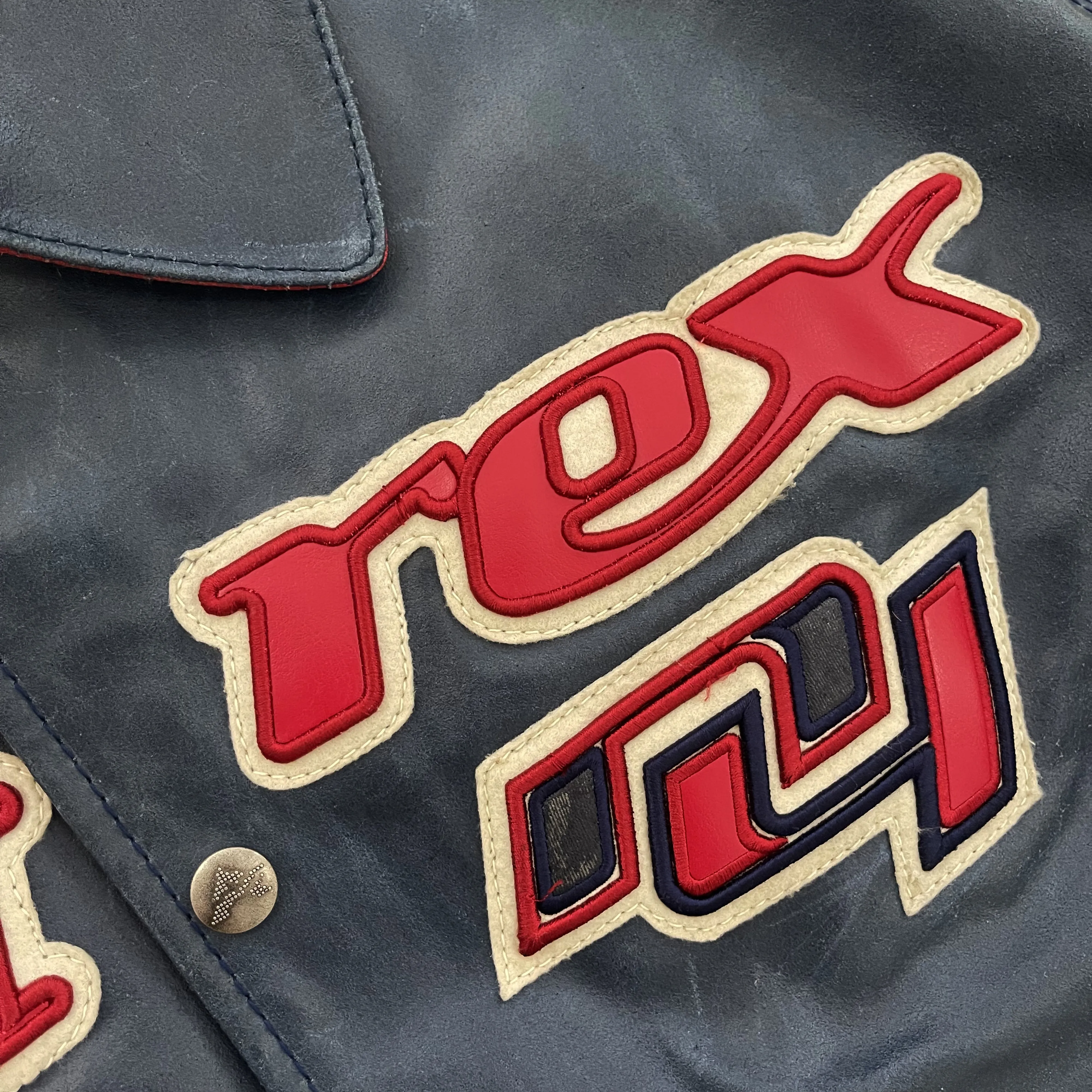 Vintage Avirex Leather Varsity Jacket