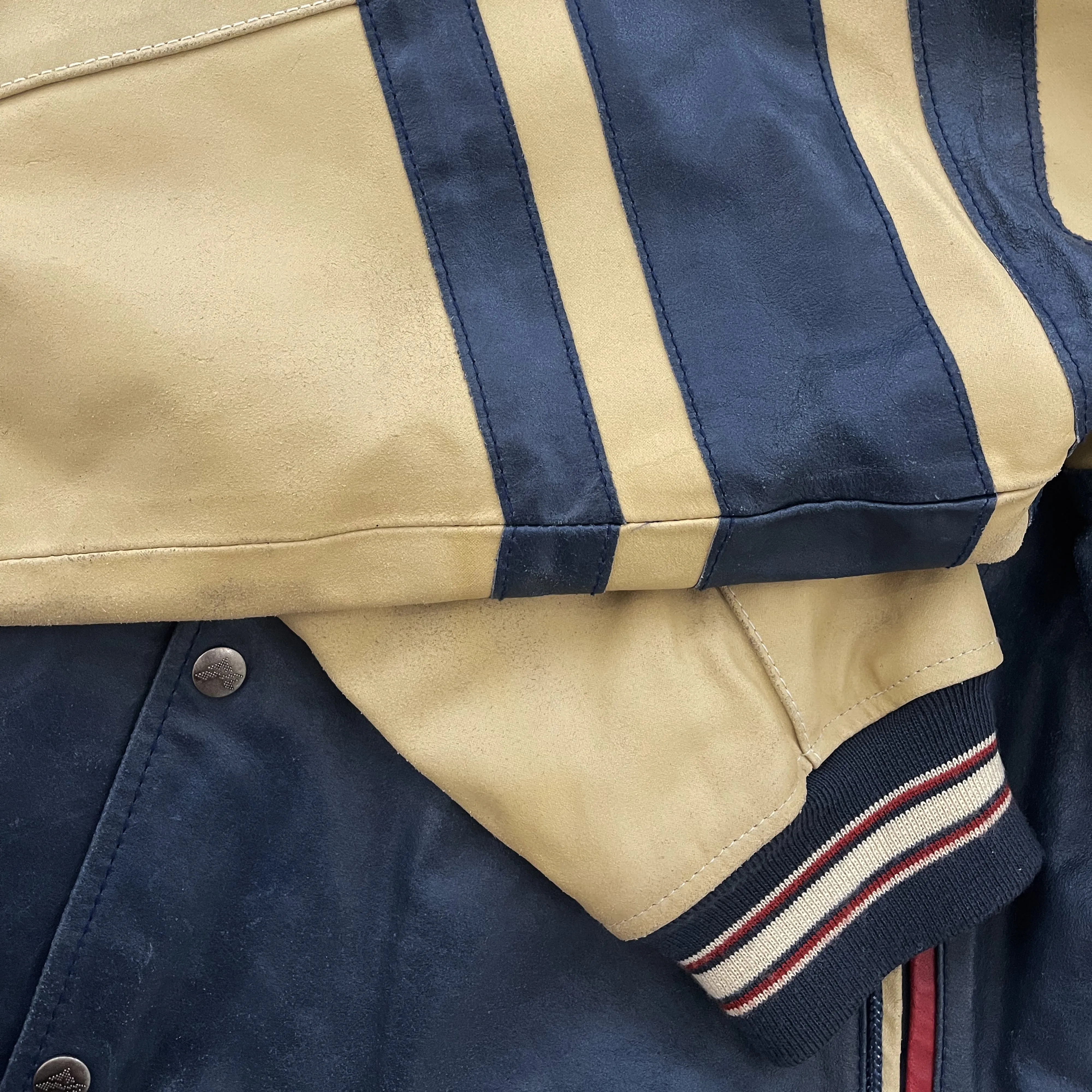 Vintage Avirex Leather Varsity Jacket