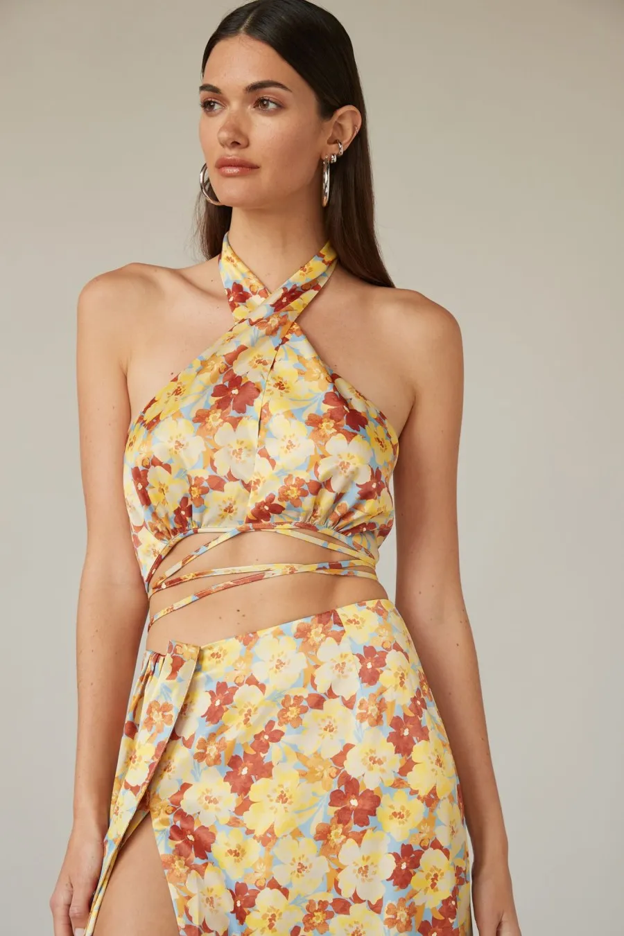 Women Atoir  | Janet Crop Marigold Spring