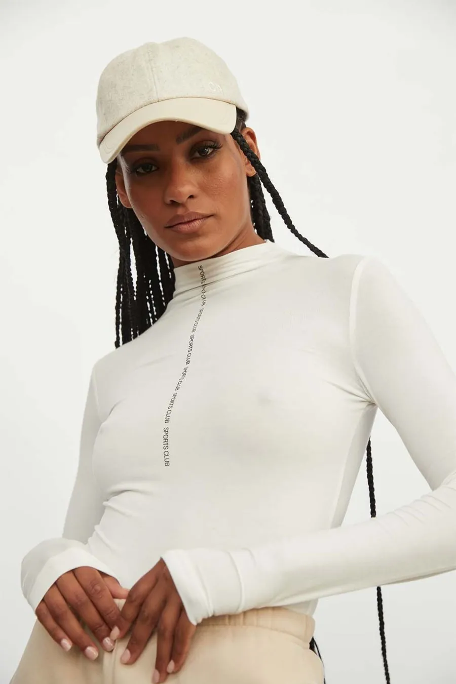 Women Atoir  | React Top White