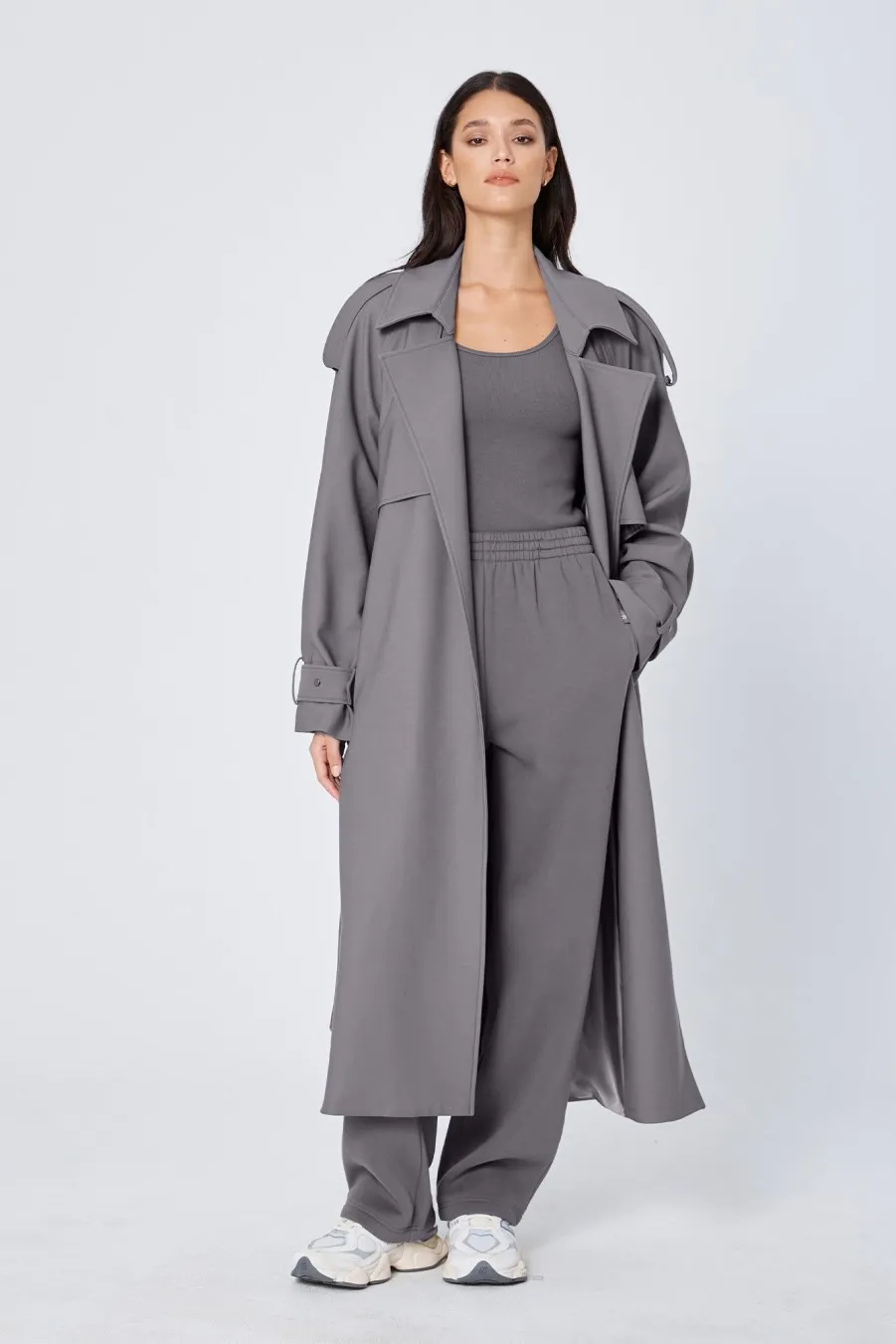 Women Atoir  | The Trench Coat Stone