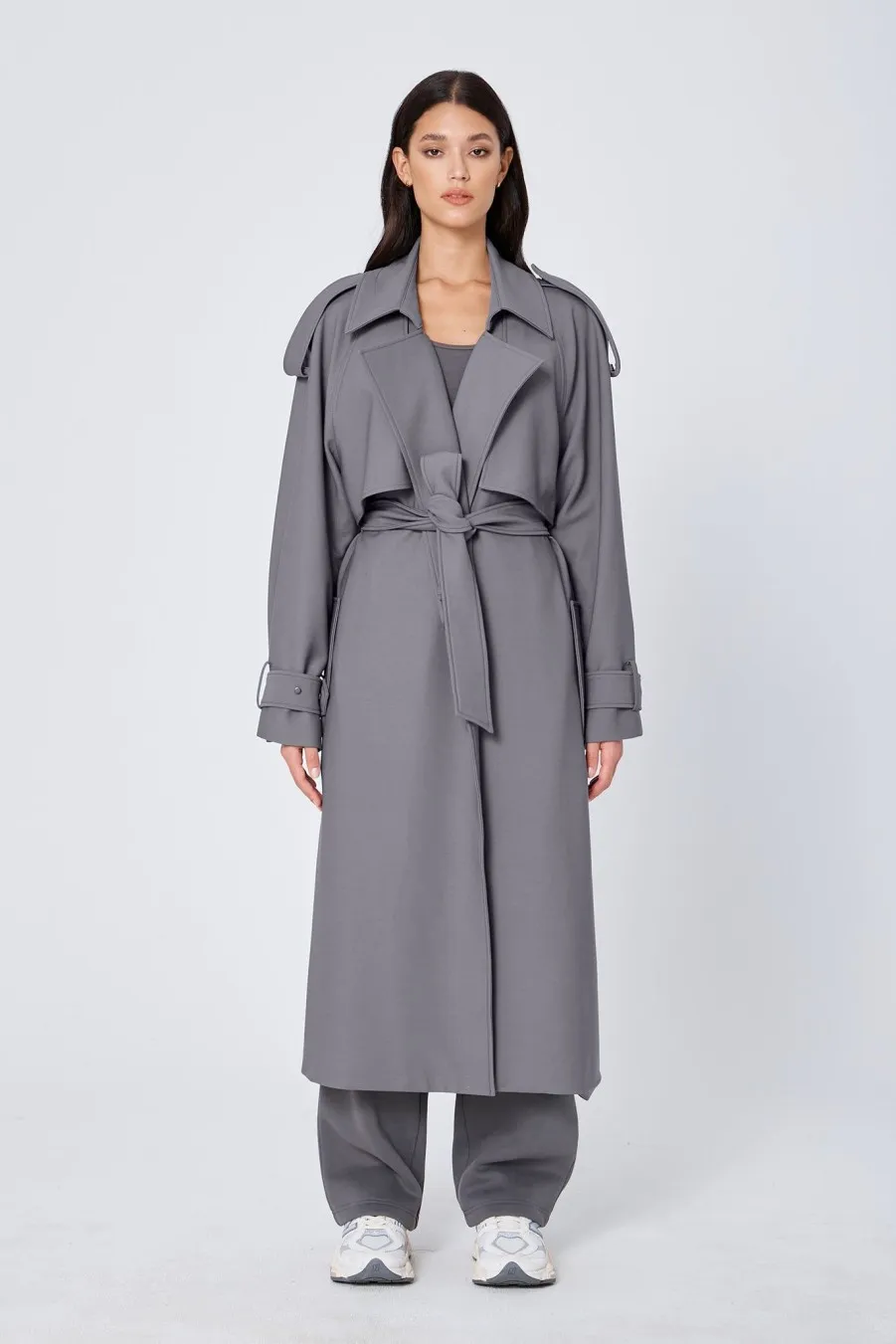 Women Atoir  | The Trench Coat Stone