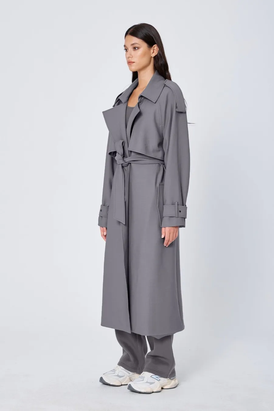 Women Atoir  | The Trench Coat Stone