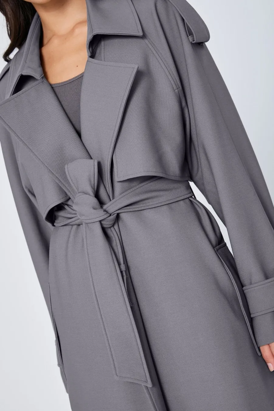 Women Atoir  | The Trench Coat Stone