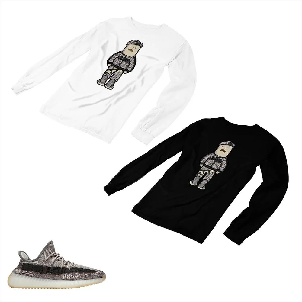 Yeezy Boost 350 zyon Matching Custom Designed Long Sleeve T shirt AD-Y-18-12