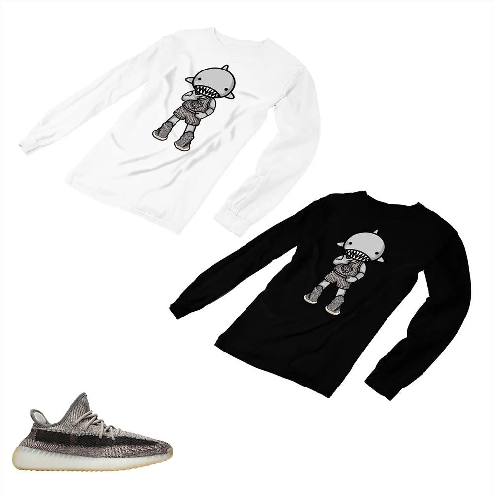 Yeezy Boost 350 zyon Matching Custom Designed Long Sleeve T shirt AD-Y-18-8